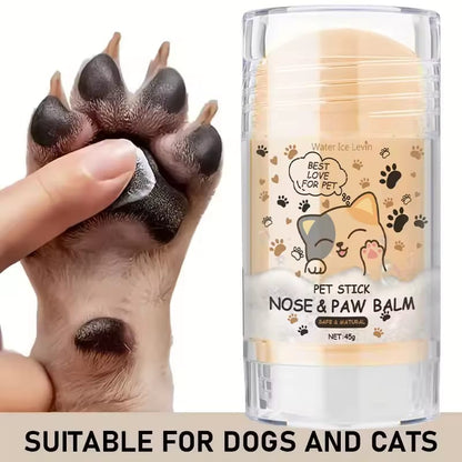 Pet Nose & Paw Balm Stick – Healing, Moisturizing Protection for Dogs & Cats (45g)